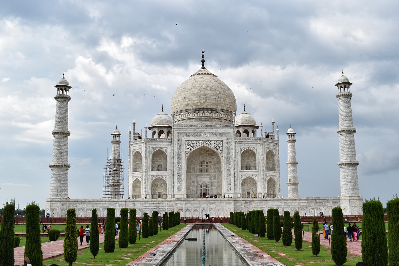 Taj Mahal - Iconic Symbol of Love and Architectural Wonder in Agra, India